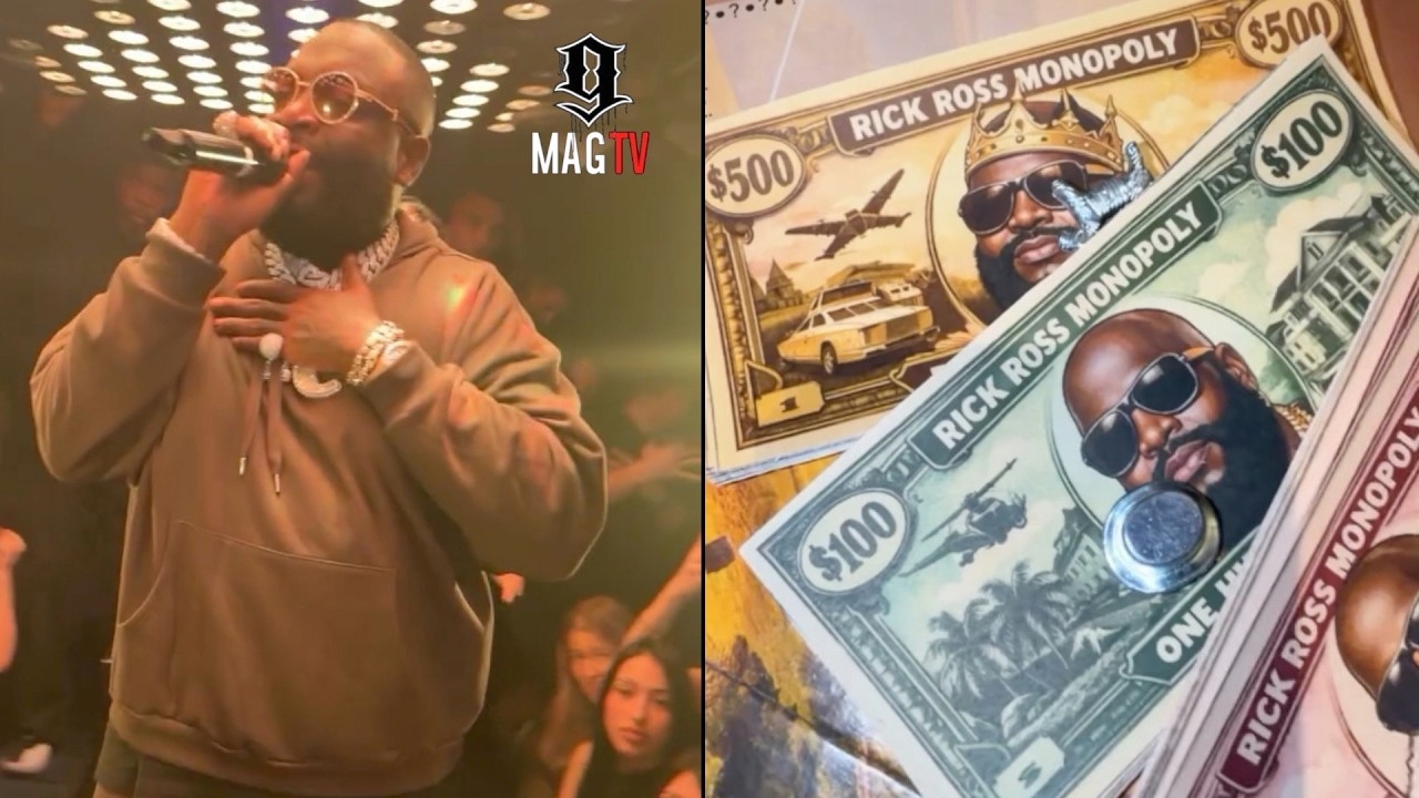 "I'm Doing Dis Shid For Real" Rick Ross Has His Own Monopoly Game!