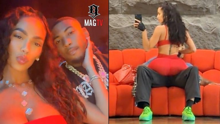 Erica Mena Is Boo'd Up At The Gym With Her New Man Antonio Bibbs! 
