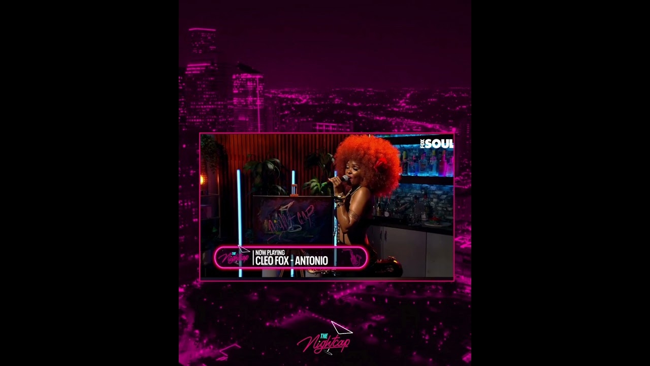 Dont miss tonight as Cleo Fox takes the stage for a live performance of her song Antonio