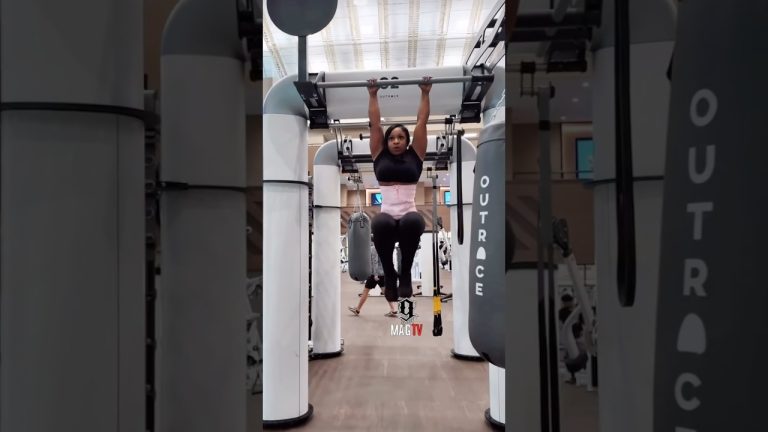When You Got To Get That Workout In  Reginae Carter