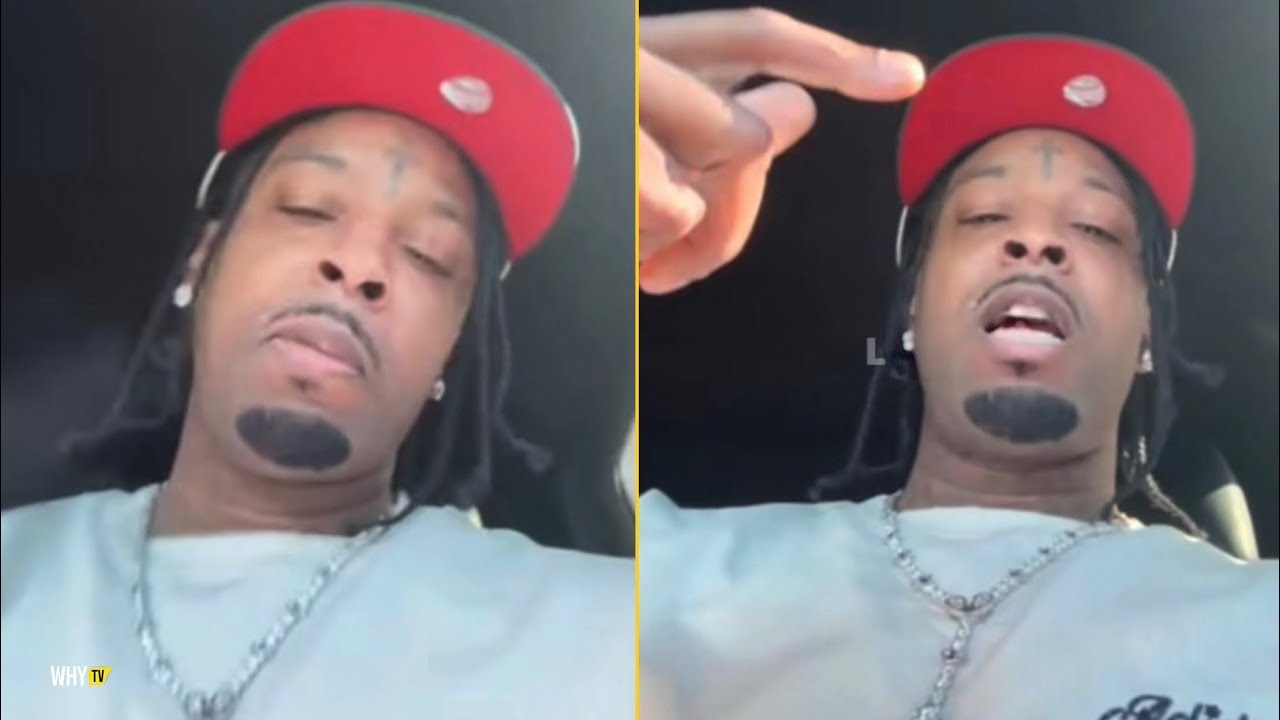 21 Savage Listening Pooh Shiestys FDO Song And Shows Love Him Free My Brother PS, F**k Gucci