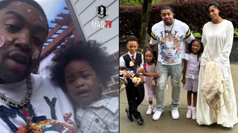Scrappy & Ex Wife Bambi Reunite Wit Erica Dixon For Sunday Dinner At Momma Dee's! 