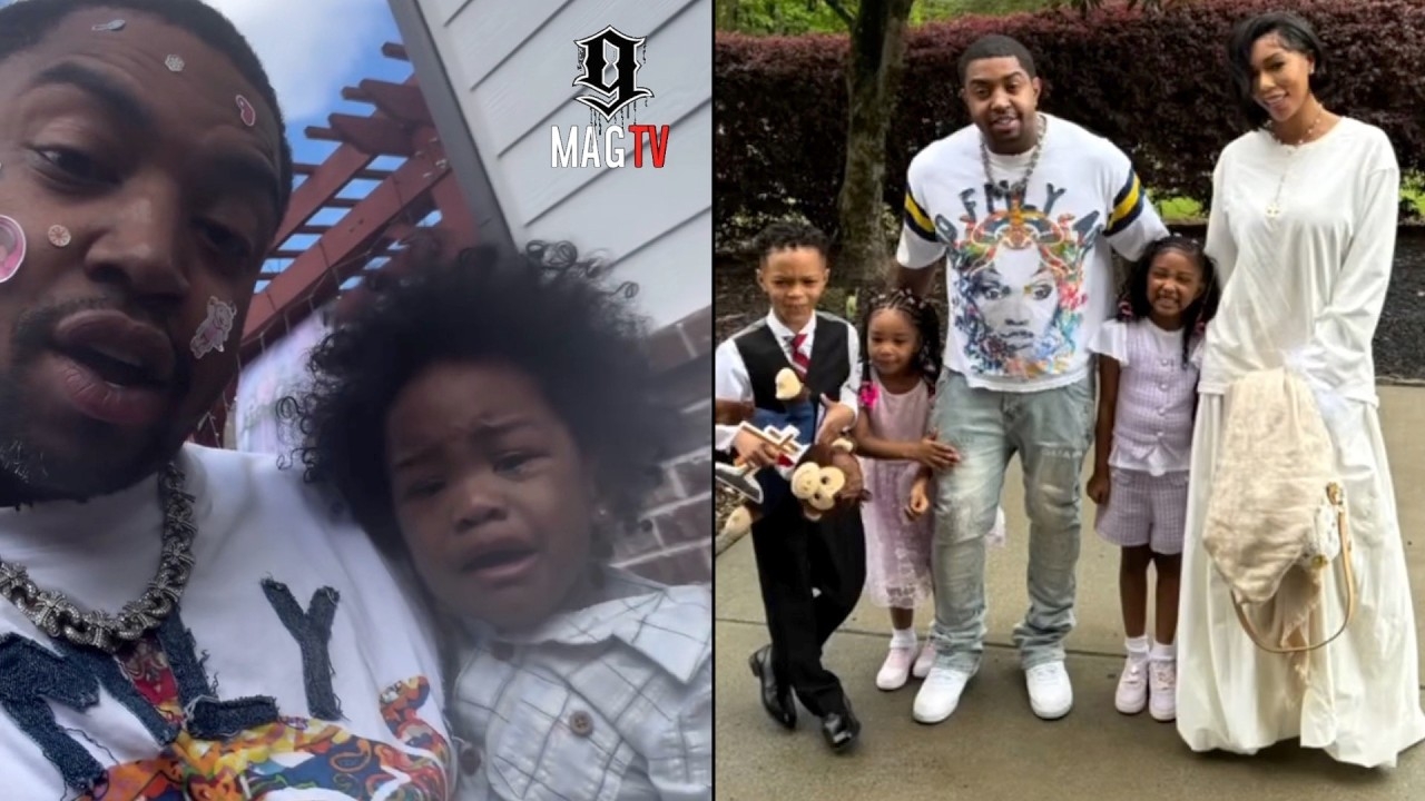 Scrappy & Ex Wife Bambi Reunite Wit Erica Dixon For Sunday Dinner At Momma Dee's!