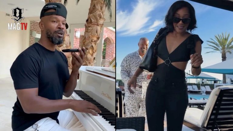 "Lemon Pepper" Jamie Foxx Sings Duet With Wingstop Employee While Calling In His Order! 