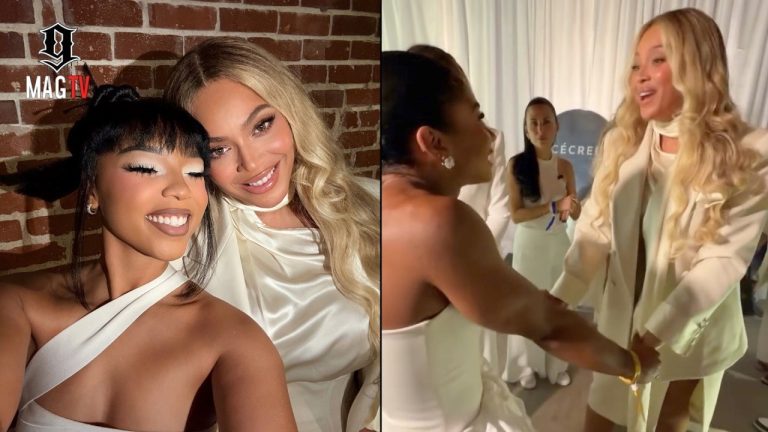 Chloe Bailey & Jordan Chiles Link Up With Beyonce At Her Cecred Event! 