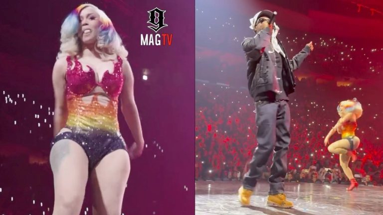Cardi B Subs Nicki Minaj By Bringing Out Meek Mill At Her Philly Concert! 