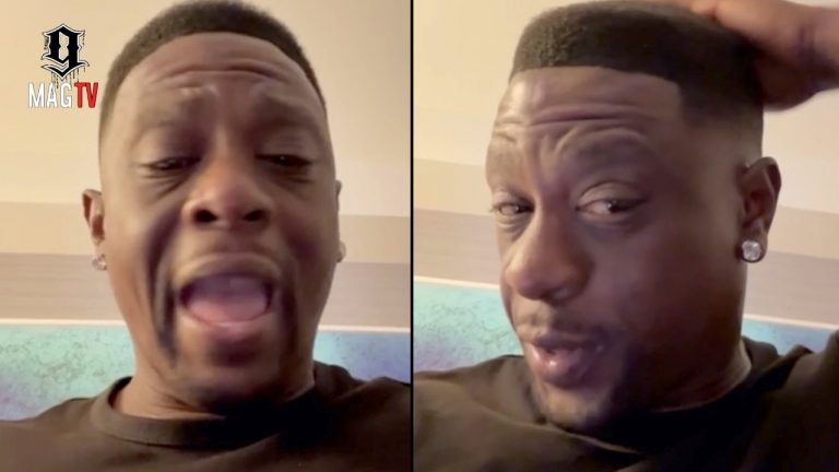 "Get Over It" Boosie Snapped After Troll Ask Will He Ever Cut His Fade! 
