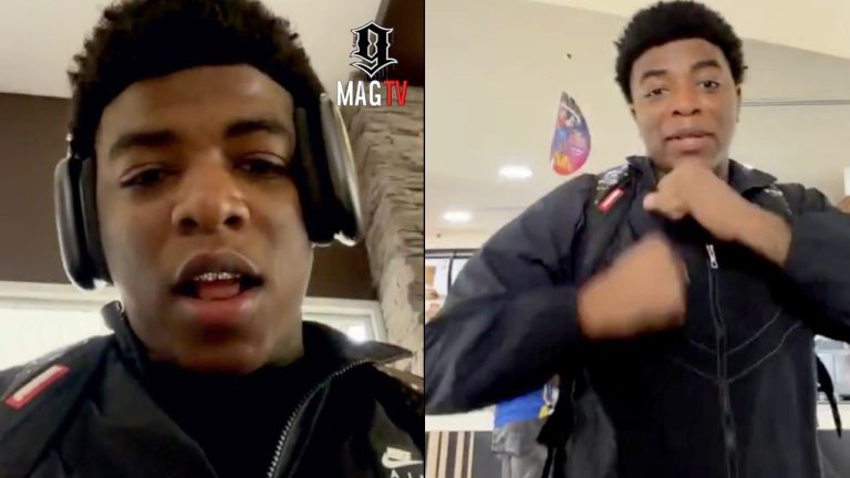 "Finna Rob Me" Yungeen Ace Head Is On A Swivel Pullin Into Spanish McDonald's! 