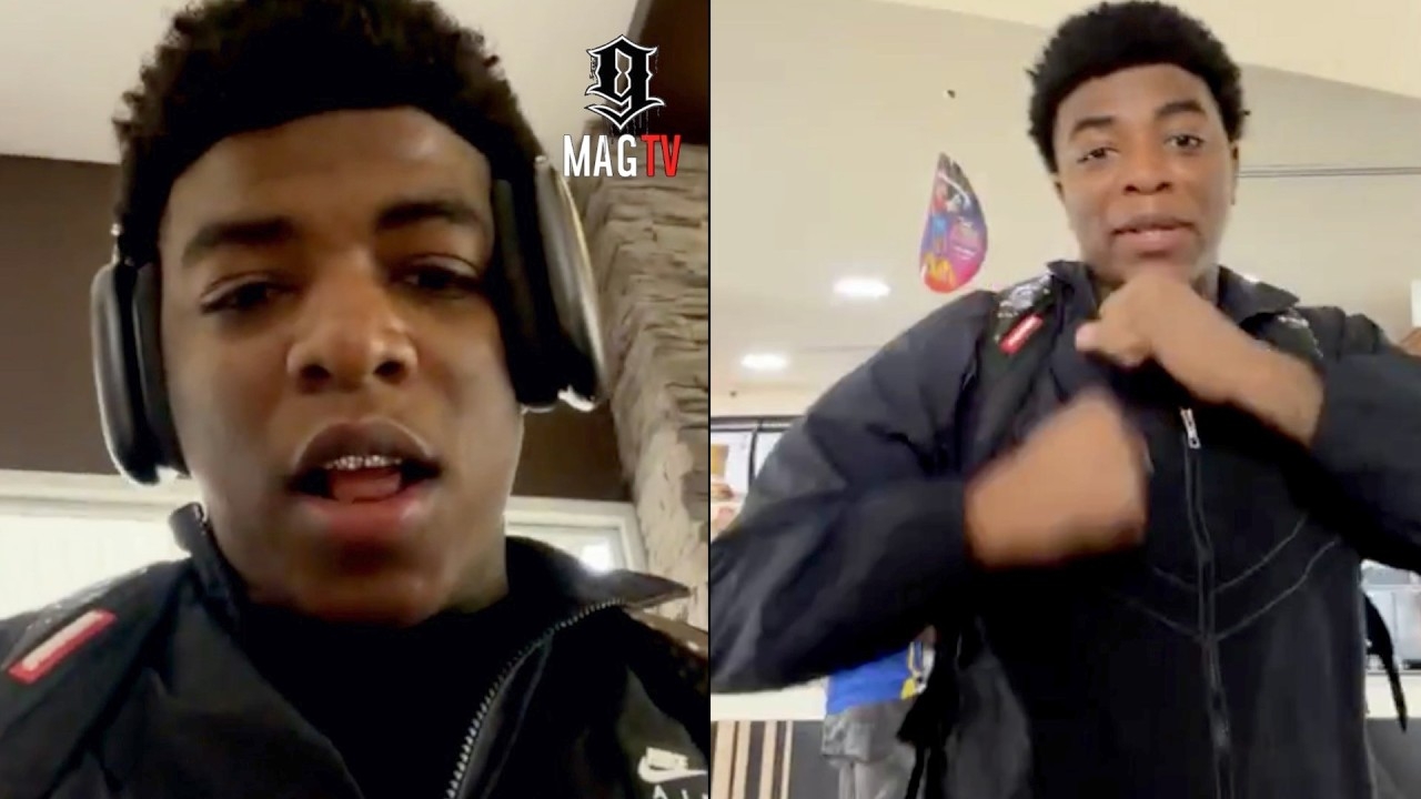 "Finna Rob Me" Yungeen Ace Head Is On A Swivel Pullin Into Spanish McDonald's!