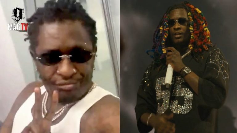 "I'll Go Rainbow Rollie On Ya" Young Thug Checks Trolls Criticizing His Coachella Colored Hair! 