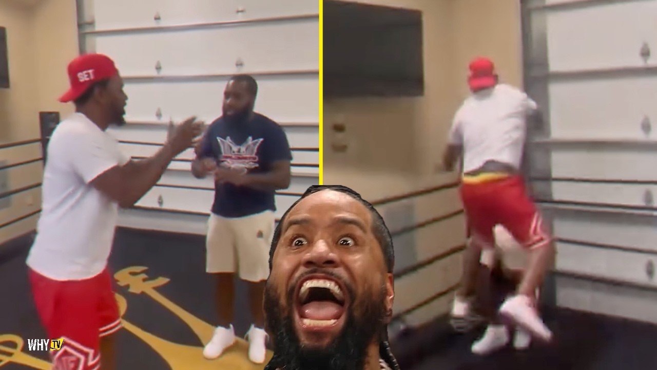 Cam'ron Clowning WWE Star Jey Uso And Showing How He Preparing For Summer Slam 'I'm Almost Ready'
