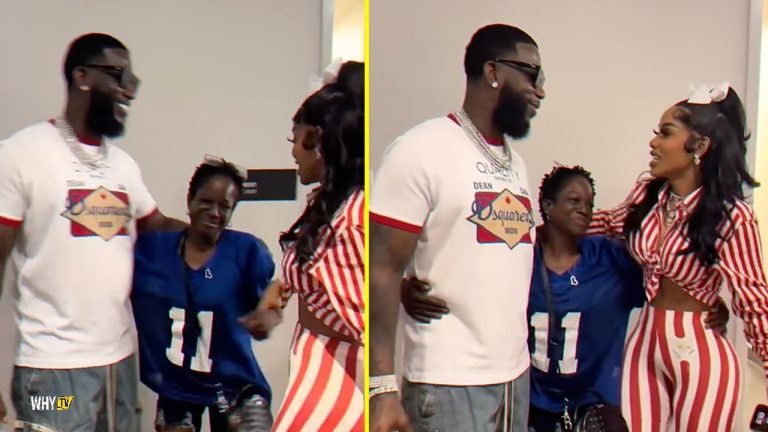 Gucci Mane Reunited With The Woman Who Saved Him From Drowning As A Child 'Guwop Still Can't Swim'