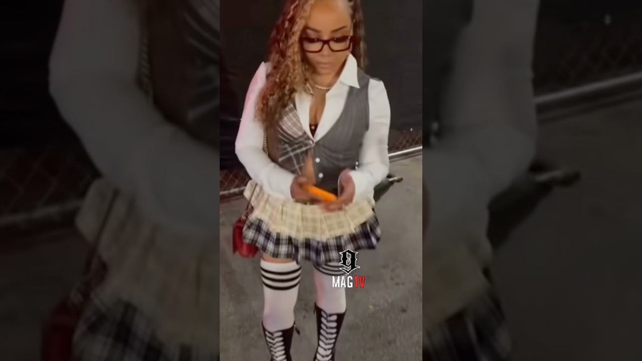 Tiny Harris At The Cardi B Tour