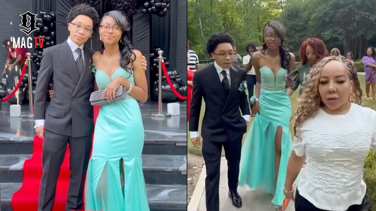 T.I. & Tiny's Son Major Heads Off To His Senior Prom!