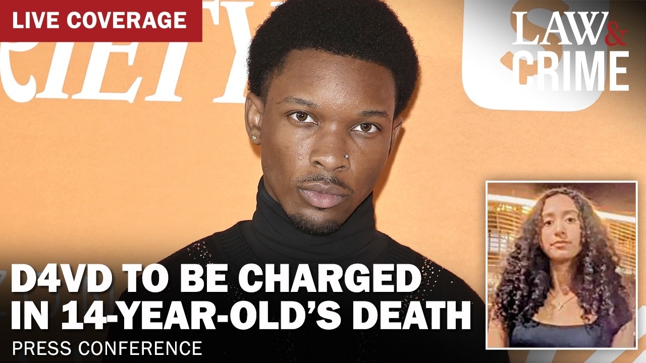 LIVE: D4vd to Be Charged in 14-Year-Olds Death  Press Conference