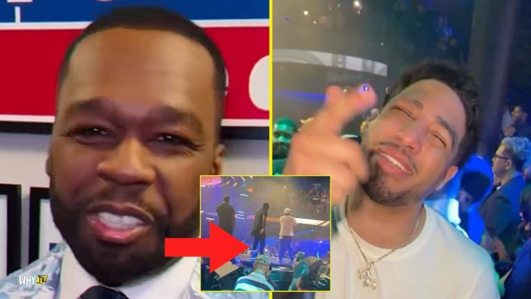 50 Cent Reacts To Tyrese Haliburton Pulls Up On His Live At LIV In Vegas 'My Man Pulled Up On Me'