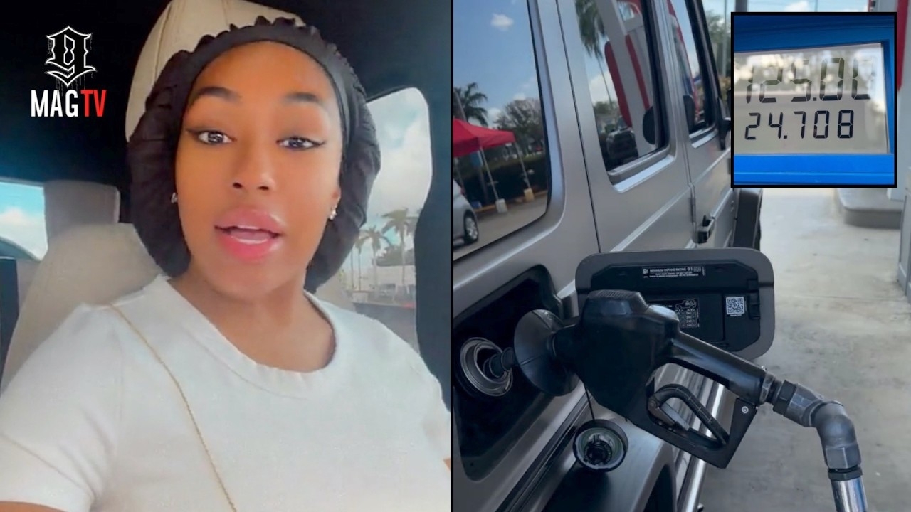 Yung Miami Can't Believe It Cost $125 Dollars To Fill Up Her G-Wagon!