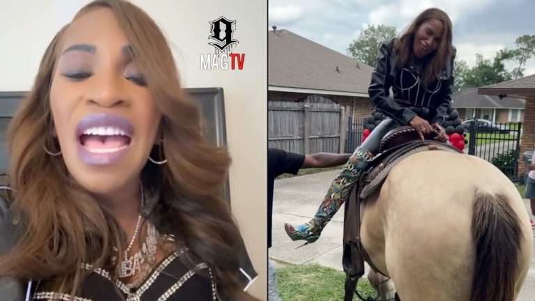 NBA Youngboy's Mom Sherhonda Mounts Horse & Things Go Backwards! 