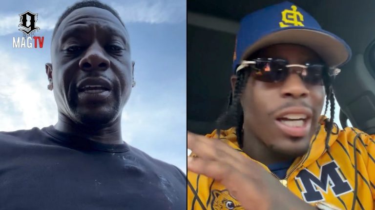 "I Don't Troll" Boosie Sends Pocket Text Dissin Detroit While Fishing & Snap Dogg Responds! 