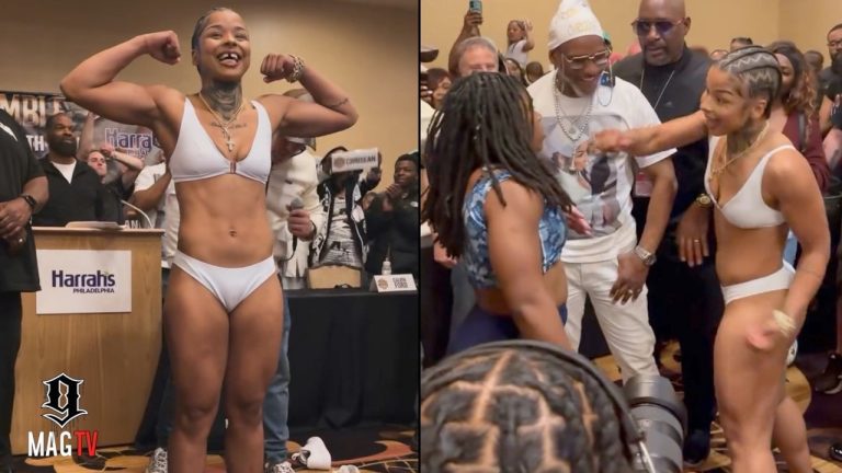 Chrisean Rocky Starts Swinging On Zenith Zion During Their Weigh In! 