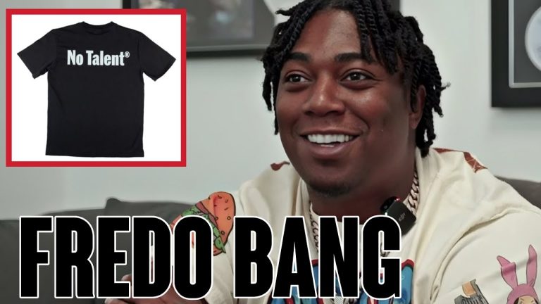 Fredo Bang agrees fans DONT care about talent anymore Fans want to be entertained