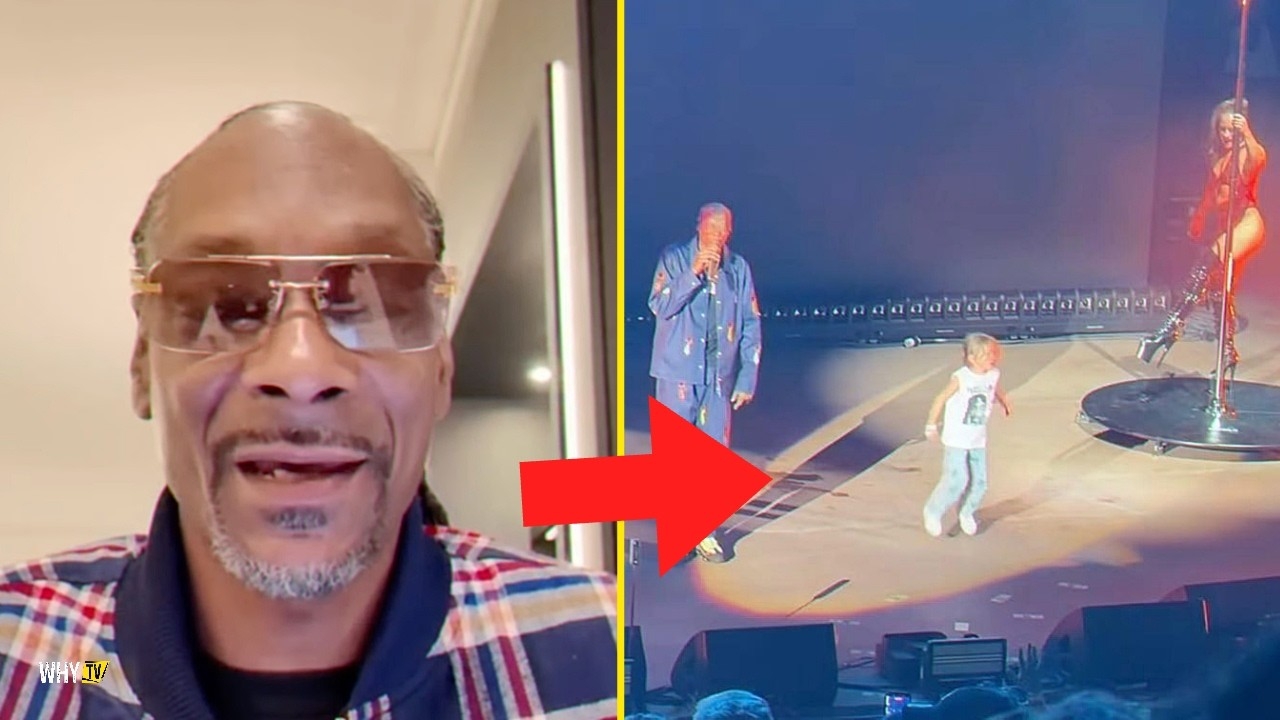 Snoop Dogg Responds After Bringing Child On Stage With Stripper 'Her Father Het Her Get On Stage'