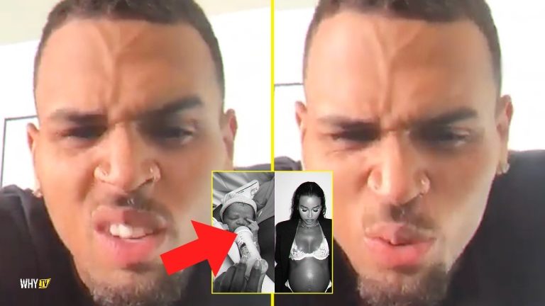 Chris Brown Reacts To Jada Wallace Giving Birth To Their Child And Tells His Haters To Shut Up