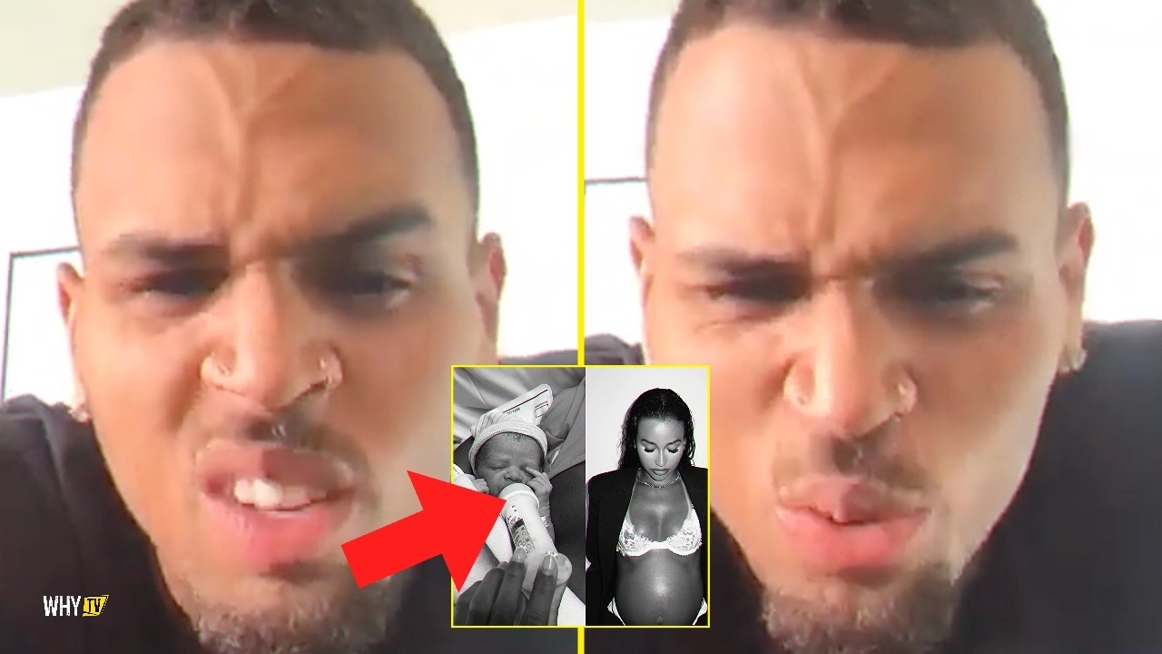 Chris Brown Reacts To Jada Wallace Giving Birth To Their Child And Tells His Haters To Shut Up