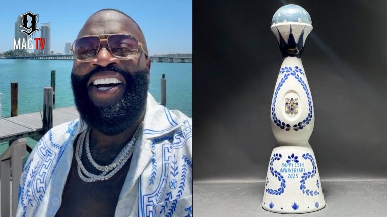 Rick Ross Troll Claims He Looks Like A Bottle Of Clase Azul Tequila! 