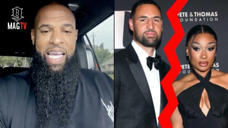 Slim Thug Reacts To Megan Thee Stallion Accusing Klay Thompson Of Cheating! 