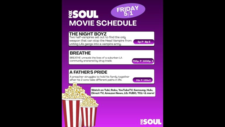 Catch some amazing movies tonight 