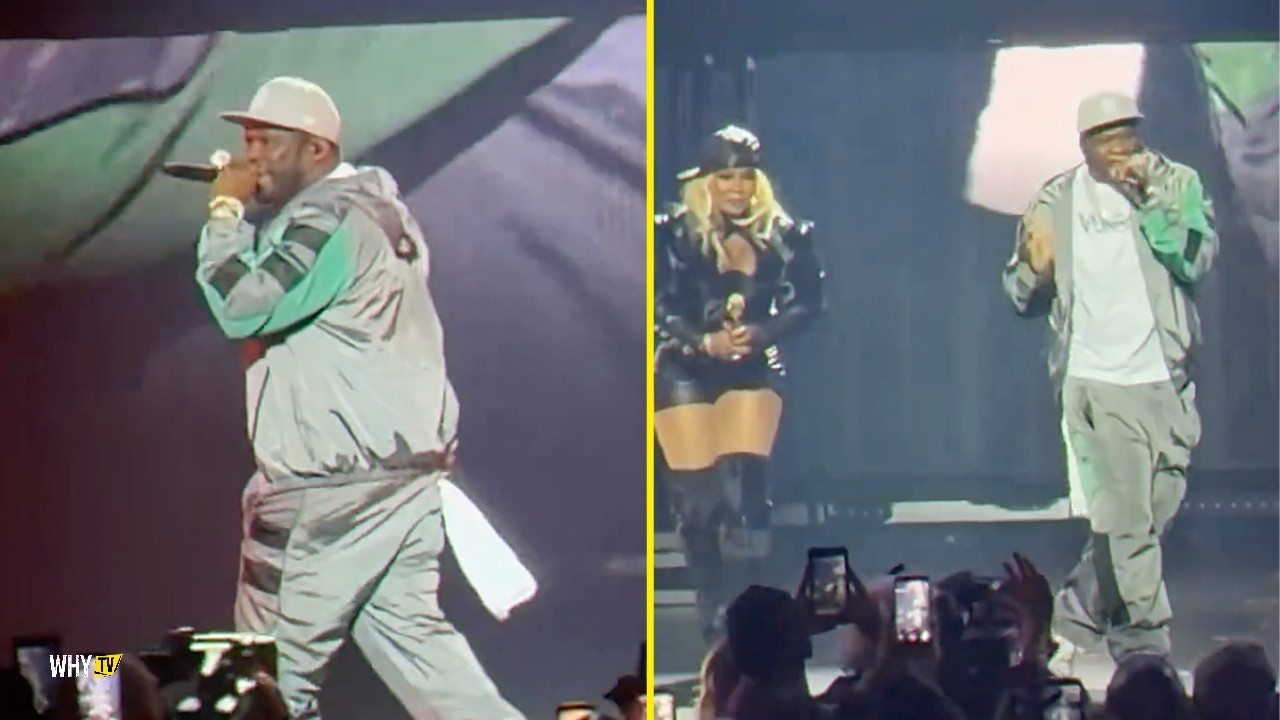 Mary J. Blige Brings Out 50 Cent As A Surprise Guest At Her Show In Las Vegas 'Legendary Reunion'