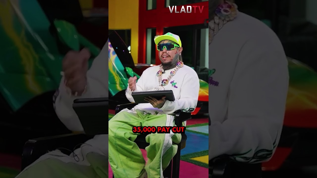6ix9ine Reveals How Much He Was Being Paid For VladTV Interviews
