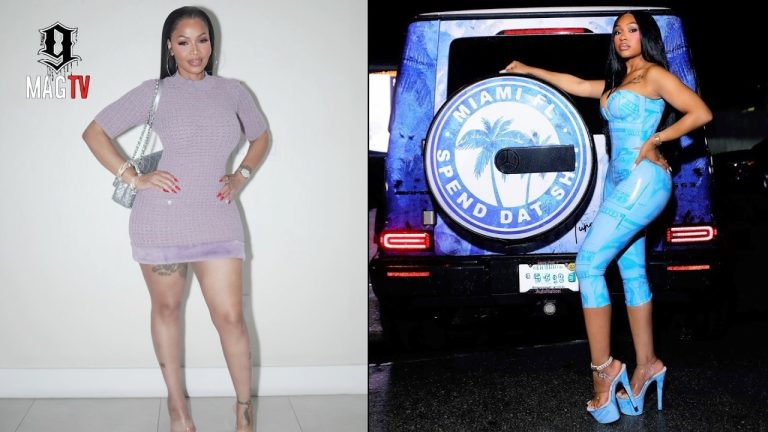 "Thangyaa" Yung Miami Brings Her 48 Year Old Mom Keenya Out To The Skrip Club! 