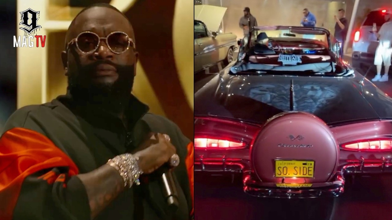 Rick Ross Had The Verzuz Parking Lot Looking Like A Car Show!