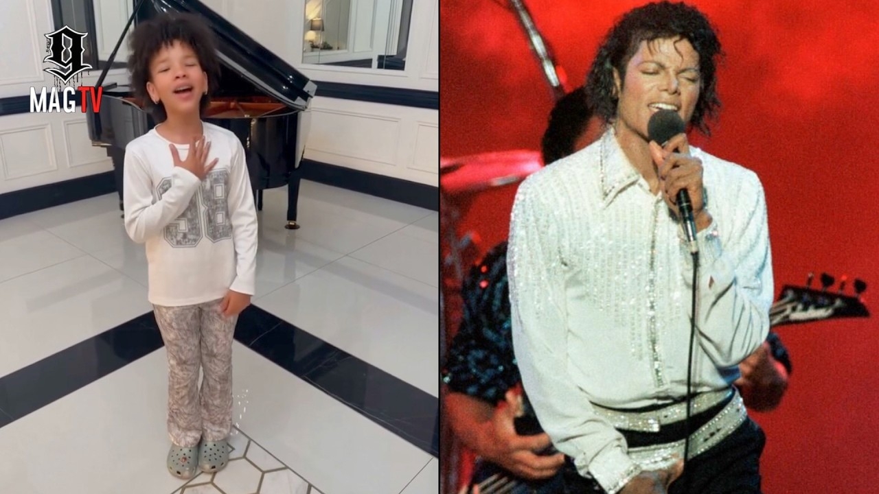 T.I. & Tiny's Daughter Heiress Gives Vocals Singing Michael Jackson's Human Nature Song!