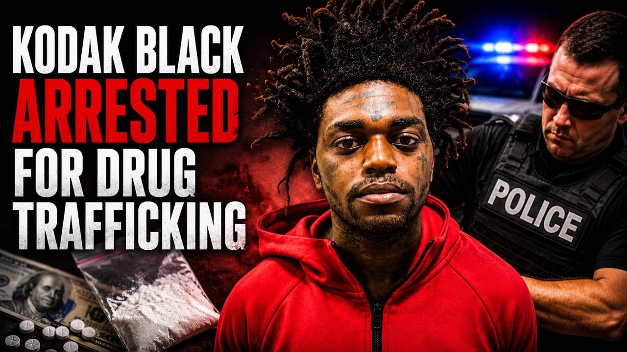 Kodak Black arrested for drug trafficking