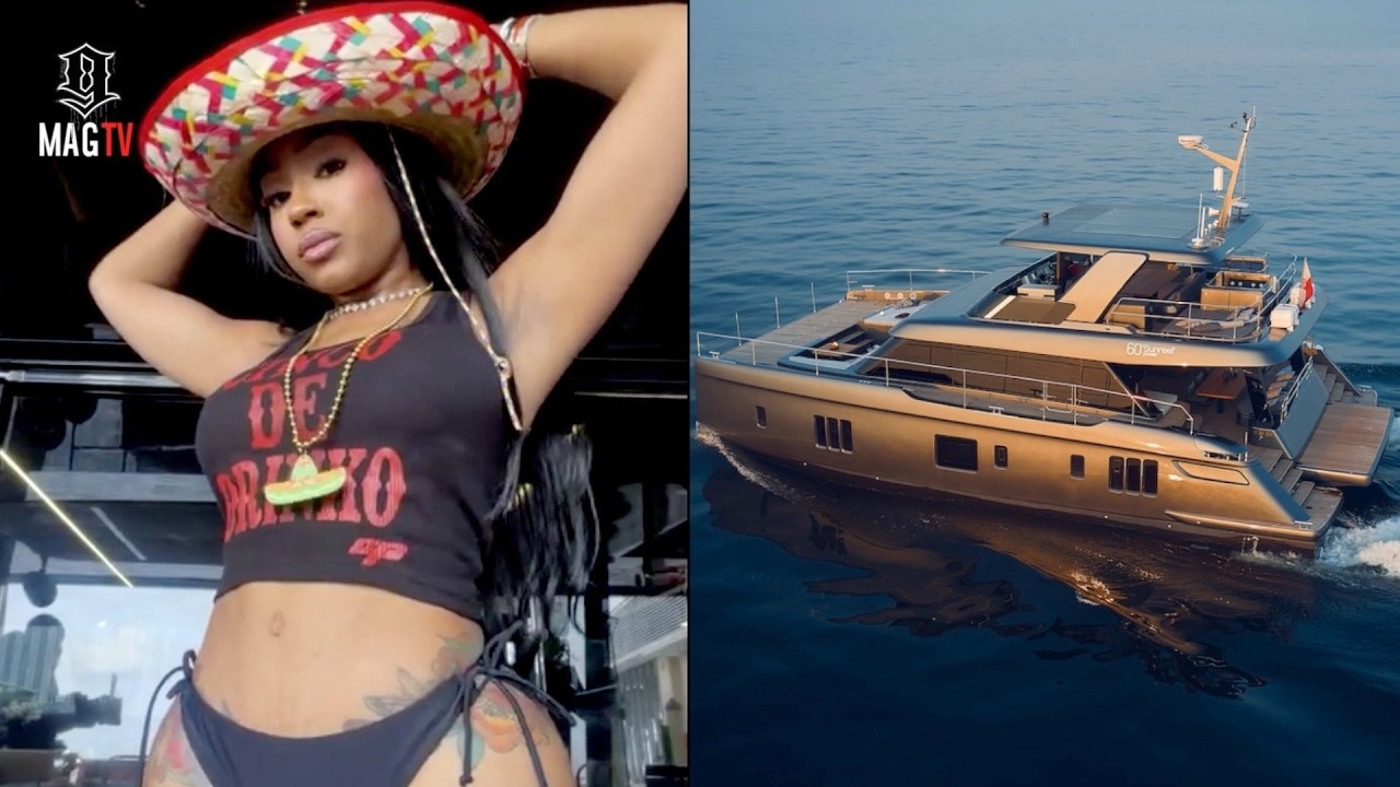 Yung Miami Rents Out A $5M Luxury Yacht For Cinco De Mayo!