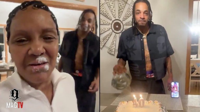 Jim Jones Mom Nancy Celebrates "BF" Manny's 40th B-Day! 
