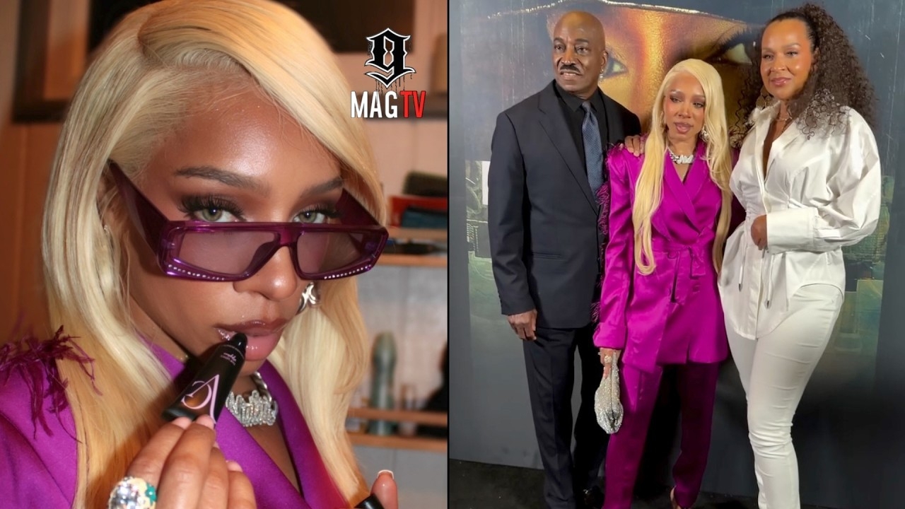 Lil Mama Links Up Wit LisaRaye At "Deb Is Boss" Movie Premiere!