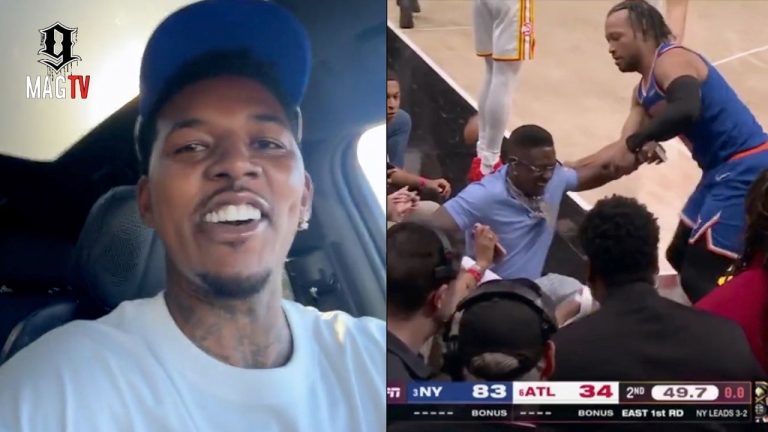 Swaggy P Clowns Atlanta Rappers After Hawks Get Blown Out By Knicks! 