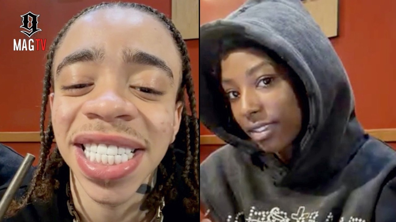 King Harris Shows Off His New Teeth During Hibachi Date Wit Fiancee J'Nijah Epps!