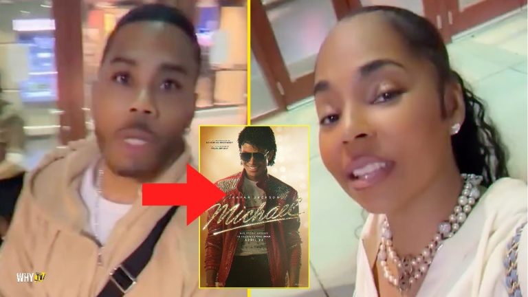 Nelly Reacts To The Michael Biopic After Watching It With Ashanti 'It Is Must Watch Biopic!'