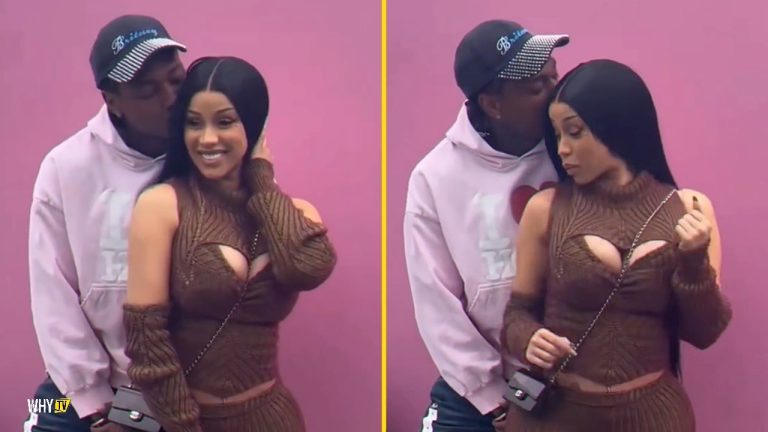 Cardi B And Stefon Diggs Reunited At The Diggs Deep Foundation Mother's Day Wellness Event