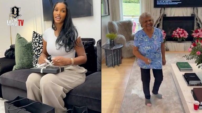 Bernice Burgos Invites Her Gorgeous Grandmother Over For Mother's Day Dinner! 