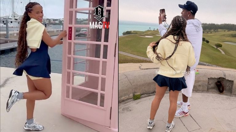 Joey Bada$$ Takes Fiancee Serayah On Bermuda Vacation For Her 1st Mother's Day! 