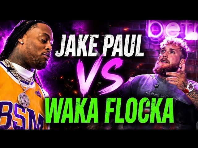 Jake Paul and Waka Flocka have a heated discussion over black face