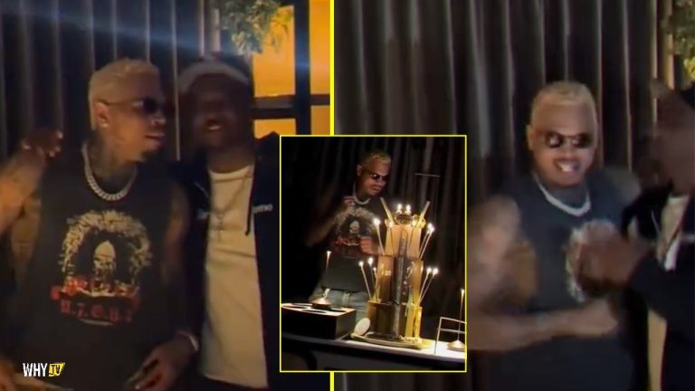 Chris Brown Going Wild At His 37th Birthday Party 'Happy Birthday To Blonde Breezy'