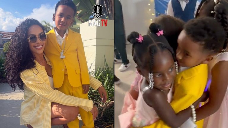 Safaree & Erica Mena's Son Legend Gets All The Attention At His School Prom! 