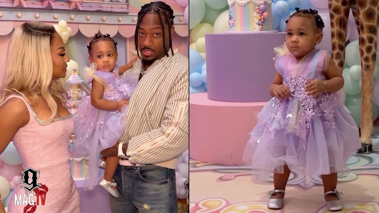 Stefon Diggs Reunites Wit "BM" Cayy Benji For Daughter Peyton's B-Day Party!